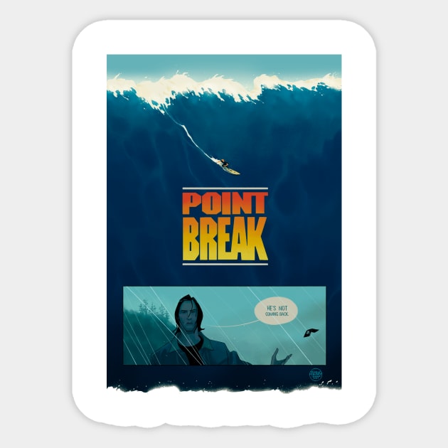 Point Break Sticker by ThobiasDaneluz